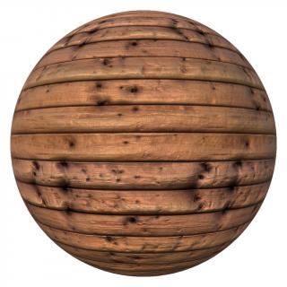 PBR Texture of Wood Planks 4K